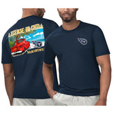 Tennessee Titans Margaritaville Licensed to Chill T-Shirt - Navy T-shirts