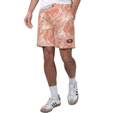 San Francisco 49ers Margaritaville Sandwashed Monstera Print Amphib Shorts - Scarlet Shorts