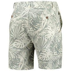 Cleveland Browns Margaritaville Sandwashed Monstera Print Amphib Shorts - Gray Shorts