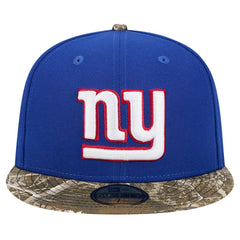 New Era New York Giants Royal Active Two-Tone Camo 59FIFTY Fitted Hat