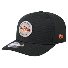 Cincinnati Bengals New Era Adventure Patched 9SEVENTY Stretch-Snap Adjustable Hat - Black Hats