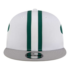 New York Jets New Era Throwback Helmet 9FIFTY Snapback Hat - White Hats