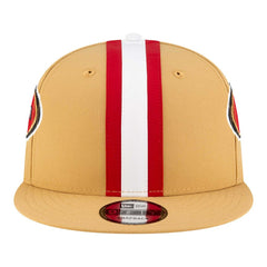 San Francisco 49ers New Era Helmet 9FIFTY Snapback Hat - Gold Hats