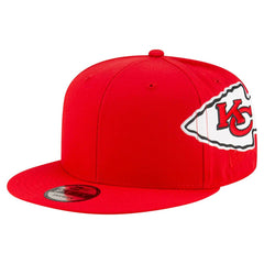 Kansas City Chiefs New Era Helmet 9FIFTY Snapback Hat - Red Hats