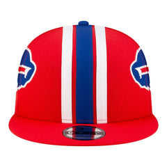 Buffalo Bills New Era Throwback Helmet 9FIFTY Snapback Hat - Red Hats
