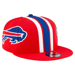 Buffalo Bills New Era Throwback Helmet 9FIFTY Snapback Hat - Red Hats