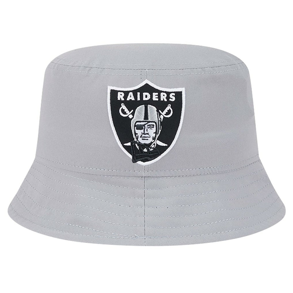 Las Vegas Raiders New Era Helmet Bucket Hat - Gray Hats