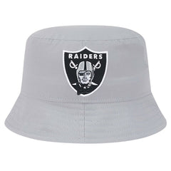 Las Vegas Raiders New Era Helmet Bucket Hat - Gray Hats