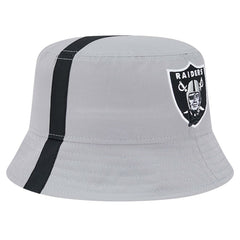 Las Vegas Raiders New Era Helmet Bucket Hat - Gray Hats