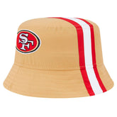 San Francisco 49ers New Era Helmet Bucket Hat - Gold Hats