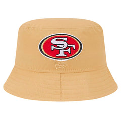 San Francisco 49ers New Era Helmet Bucket Hat - Gold Hats