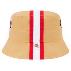 San Francisco 49ers New Era Helmet Bucket Hat - Gold Hats