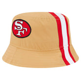 San Francisco 49ers New Era Helmet Bucket Hat - Gold Hats