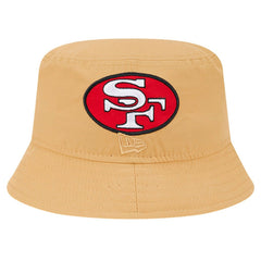 San Francisco 49ers New Era Helmet Bucket Hat - Gold Hats