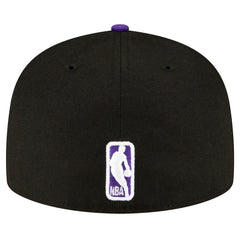 Sacramento Kings 2-Tone 59FIFTY Fitted Hat Black/Purple - New Era