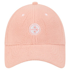 Pittsburgh Steelers New Era Women's Cozy Sherpa 9FORTY Adjustable Hat - Light Pink Hats