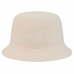 Miami Dolphins New Era Women's Cozy Sherpa Bucket Hat - Cream Hats