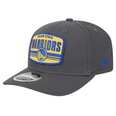 Golden State Warriors Team Elevated Patch 9SEVENTY Adjustable Hat Graphite - New Era