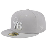 Philadelphia 76ers Color Pack 59FIFTY Fitted Hat Gray - New Era