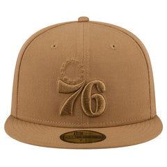 Philadelphia 76ers 59FIFTY Fitted Hat Tan - New Era outlet