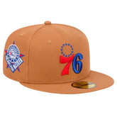 Philadelphia 76ers Color Pack 59FIFTY Fitted Hat Tan - New Era