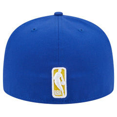 Golden State Warriors Sport Night Script Sided 59FIFTY Fitted Hat Royal - New Era