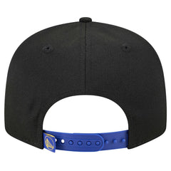 Golden State Warriors Sport Night Splatter 2-Tone 9FIFTY Snapback Hat Black/Royal - New Era