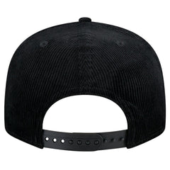 Chicago Bulls Throwback Display Corduroy 9FIFTY Snapback Hat Black - New Era