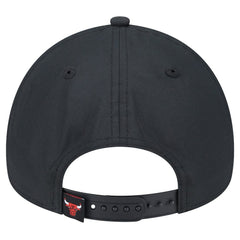 Chicago Bulls Black Throwback Gradient A-Frame 9FORTY Adjustable Hat - New Era