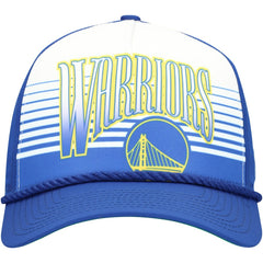 Golden State Warriors Royal Throwback Gradient A-Frame 9FORTY Adjustable Hat - New Era