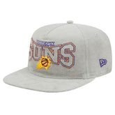 Phoenix Suns Throwback Corduroy Golfer Snapback Hat Gray - New Era