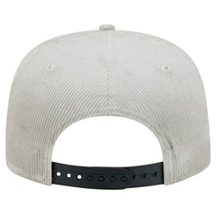 Chicago Bulls Throwback Corduroy Golfer Snapback Hat Gray - New Era
