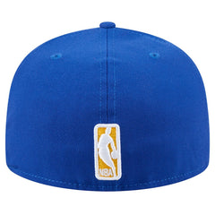 Golden State Warriors Throwback Pennant 59FIFTY Fitted Hat Royal - New Era