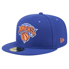 New York Knicks Throwback Pennant 59FIFTY Fitted Hat Blue - New Era