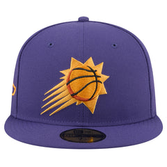 Phoenix Suns Throwback Pennant 59FIFTY Fitted Hat Purple - New Era outlet