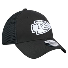 New Era Kansas City Chiefs Black Main Neo 39THIRTY Flex Hat