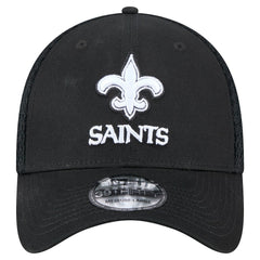 New Era New Orleans Saints Black Main Neo 39THIRTY Flex Hat