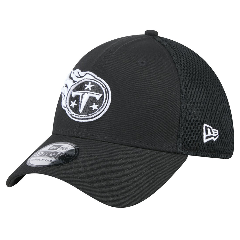 New Era Tennessee Titans Black Main Neo 39THIRTY Flex Hat