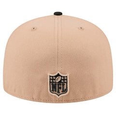 Cincinnati Bengals New Era Logo Main 59FIFTY Fitted Hat - Tan Hats
