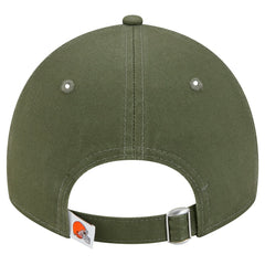 Cleveland Browns New Era Main 9TWENTY Adjustable Hat - Olive Hats