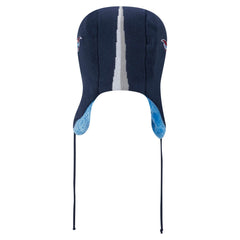 Tennessee Titans New Era Helmet Head Trapper Knit Hat - Navy Hats