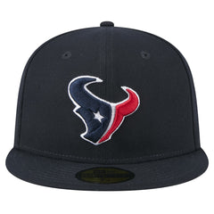 Houston Texans New Era Main 59FIFTY Fitted Hat - Navy Hats