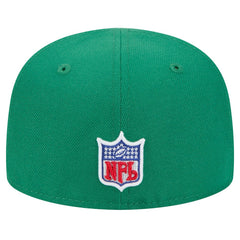 Philadelphia Eagles New Era Youth Main 59FIFTY Fitted Hat - Kelly Green Hats