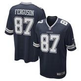 Jake Ferguson Dallas Cowboys Team Game Jersey - Navy Jerseys