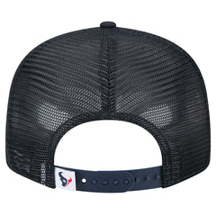 Houston Texans New Era Main Trucker 9FIFTY Snapback Hat - Navy Hats