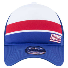 New York Giants New Era Youth Sport Night Color Block 9FORTY A-Frame Trucker Adjustable Hat - Royal Hats