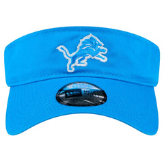 Detroit Lions New Era Main Adjustable Visor - Blue