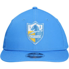 Los Angeles Chargers New Era Main Low Profile 9FIFTY Snapback Hat - Powder Blue Hats