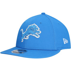 Detroit Lions New Era Main Low Profile 9FIFTY Snapback Hat - Blue Hats