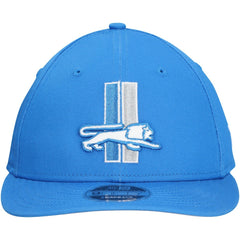 Detroit Lions New Era Main Low Profile 9FIFTY Snapback Hat - Blue Hats